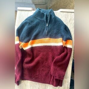 Goodfellow & Co Colorblock Sweater size large